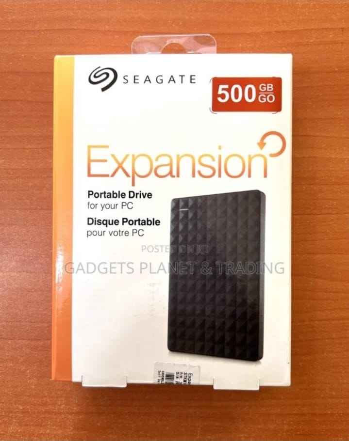 Seagate Expansion 2.5” External Hard Drive - 500GB
